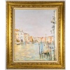 Serge Belloni (1925-2005) – Le Rialto et les Gondoles sur le Grand Canal huile sur panneau vers 1991 | Biron 
