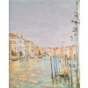 Serge Belloni (1925-2005) – Le Rialto et les Gondoles sur le Grand Canal huile sur panneau vers 1991 | Biron 