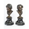 « Les Enfants de Bacchus » Paire de Putti en bronze, Fin du XIXème Siècle | Biron 