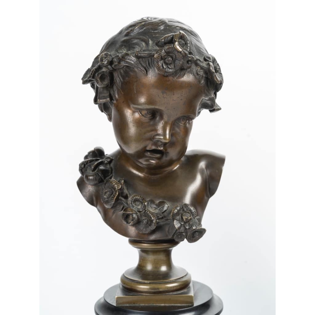 « Les Enfants de Bacchus » Paire de Putti en bronze, Fin du XIXème Siècle | Biron 