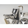 CHRISTOFLE – SABATTINI – Set Thé/Café Moderniste sur son plateau Argent Massif Circa 1957/1968 | Biron 