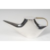 CHRISTOFLE – SABATTINI – Set Thé/Café Moderniste sur son plateau Argent Massif Circa 1957/1968 | Biron 