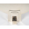CLETO MUNARI – Chandelier moderniste à Sept bougies argent massif Circa 1980 | Biron 