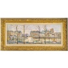 Serge Belloni (1925-2005) – Pont Louis Philippe, les Quais de Seine et Notre-Dame huile sur bois vers 1970 | Biron 