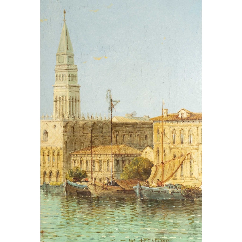 William MEADOWS 1825-1901 Le grand Canal de Venise | Biron 