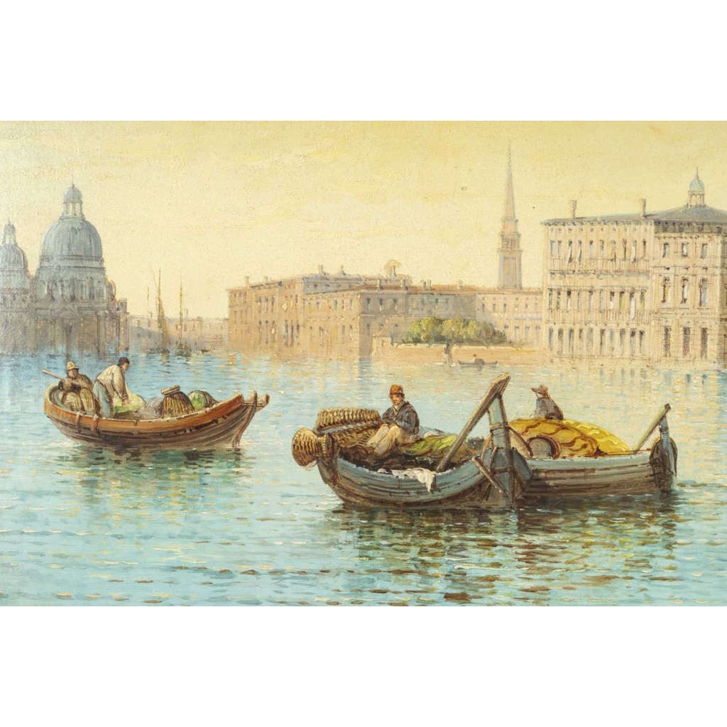 William MEADOWS 1825-1901 Le grand Canal de Venise | Biron 