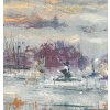 Serge Belloni (1925-2005) – La Place de la Concorde huile sur toile datée 1973 | Biron 