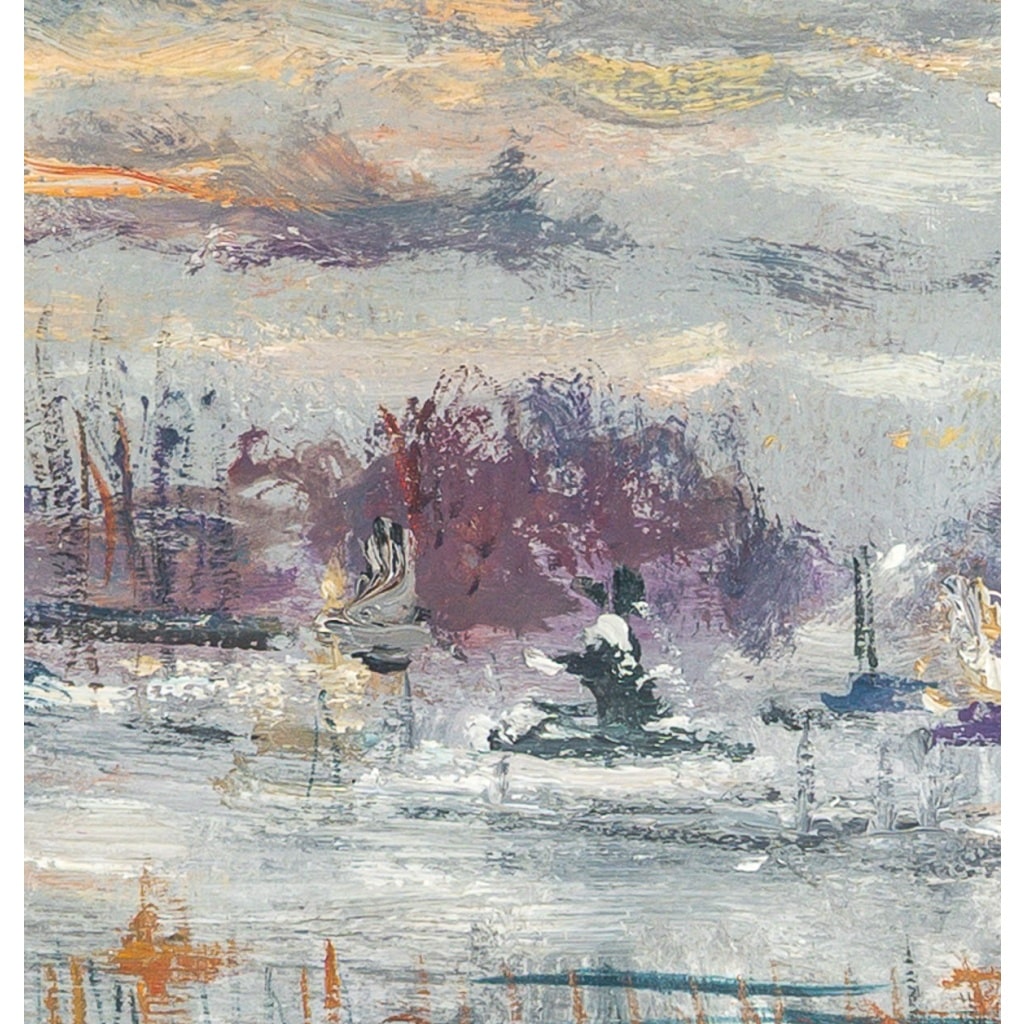 Serge Belloni (1925-2005) – La Place de la Concorde huile sur toile datée 1973 | Biron 