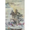 Serge Belloni (1925-2005) – La Place de la Concorde huile sur toile datée 1973 | Biron 