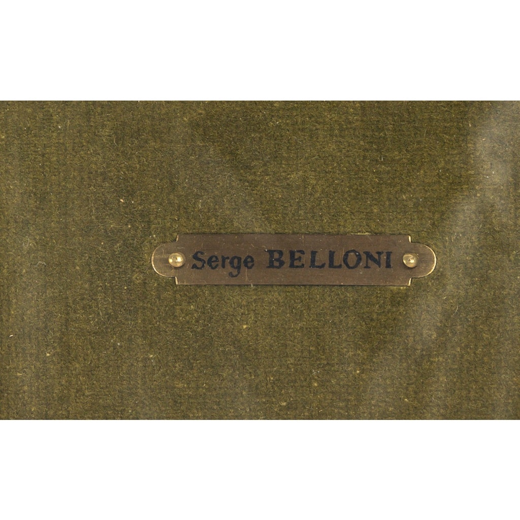 Serge Belloni (1925-2005) – La Place de la Concorde huile sur toile datée 1973 | Biron 