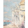 Serge Belloni (1925-2005) – Venise Vue Emblématique du Grand Canal huile sur toile vers 1979 | Biron 