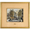Serge Belloni (1925-2005) – La Place Furstenberg sous la neige huile sur toile vers 1970 | Biron 