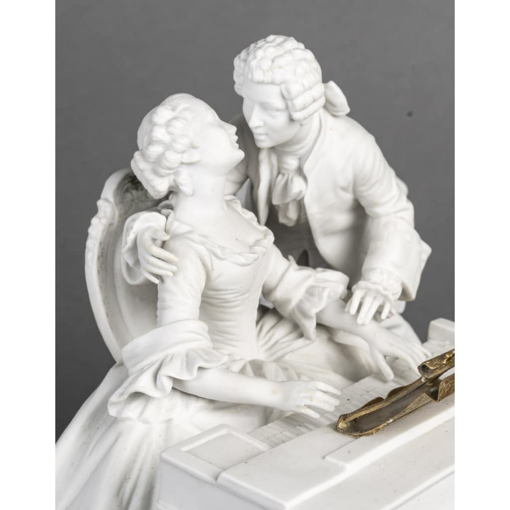 Une sculpture Romantic en biscuit, époque fin XIXè siècle | Biron 