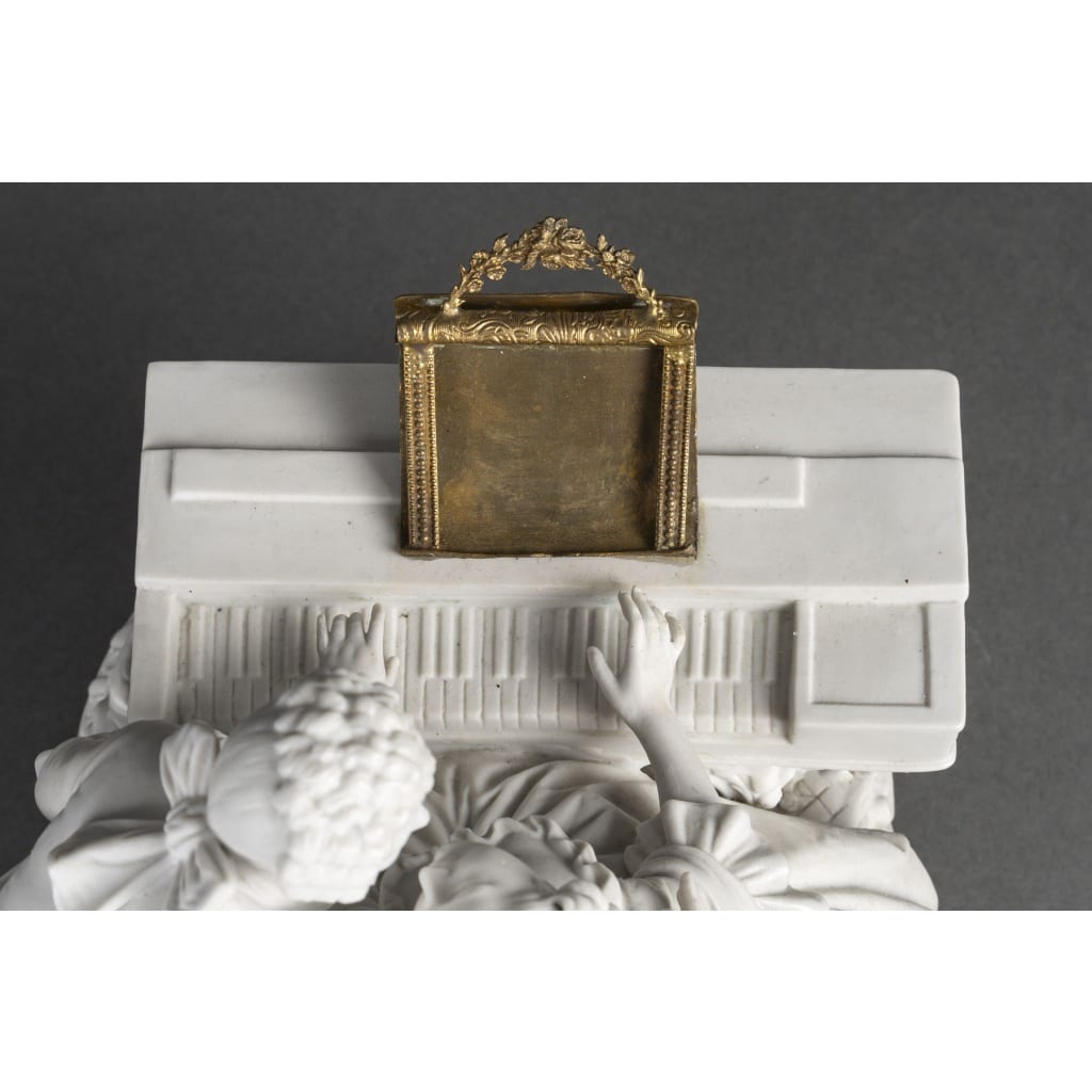 Une sculpture Romantic en biscuit, époque fin XIXè siècle | Biron 