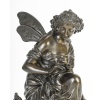 Jeune Femme au papillon ou Psyché -Statuette en bronze. Fin XVIIIème Premier tiers du XIXe siècle | Biron 