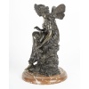 Jeune Femme au papillon ou Psyché -Statuette en bronze. Fin XVIIIème Premier tiers du XIXe siècle | Biron 