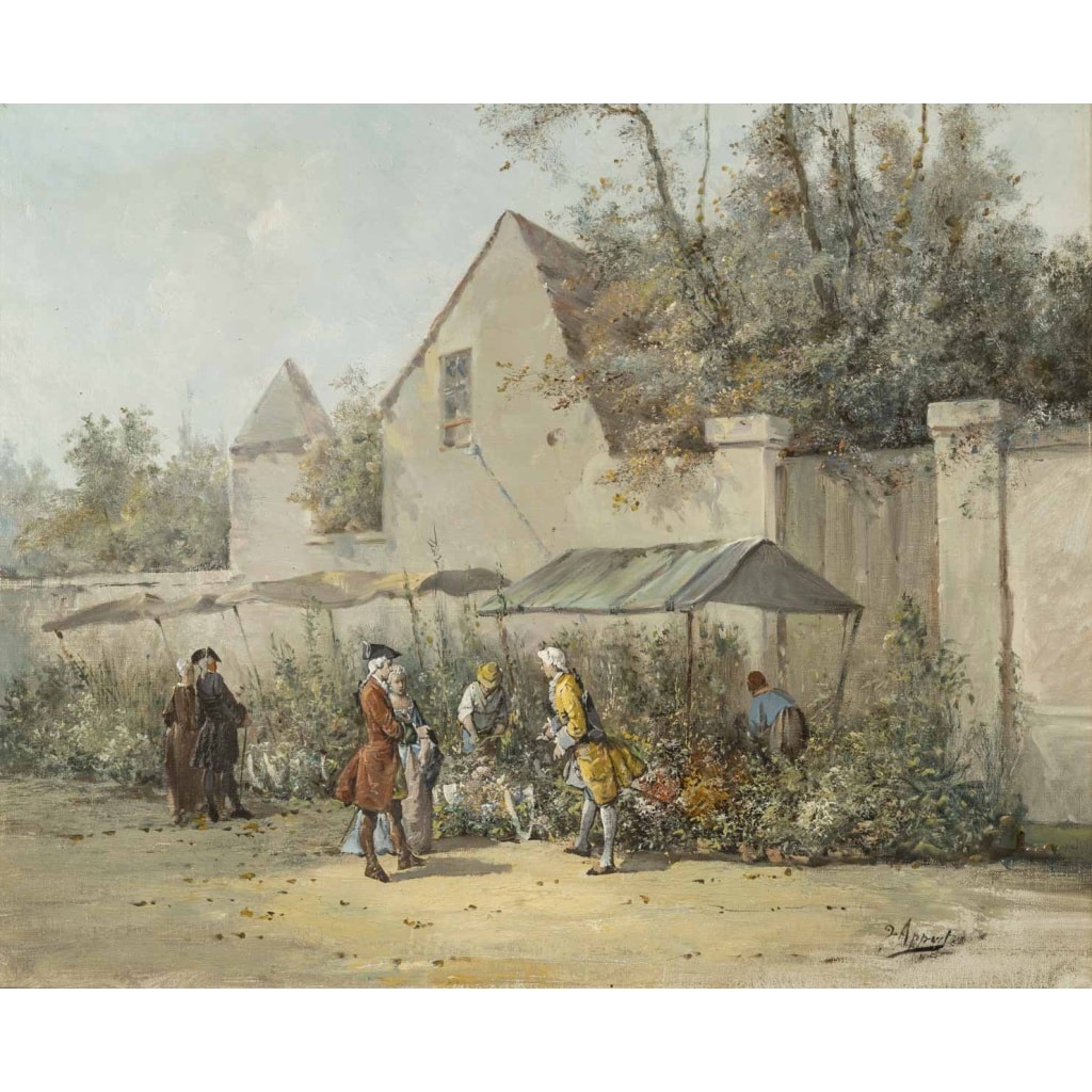 Une paire de tableaux paysages, Appert Georges | Biron 