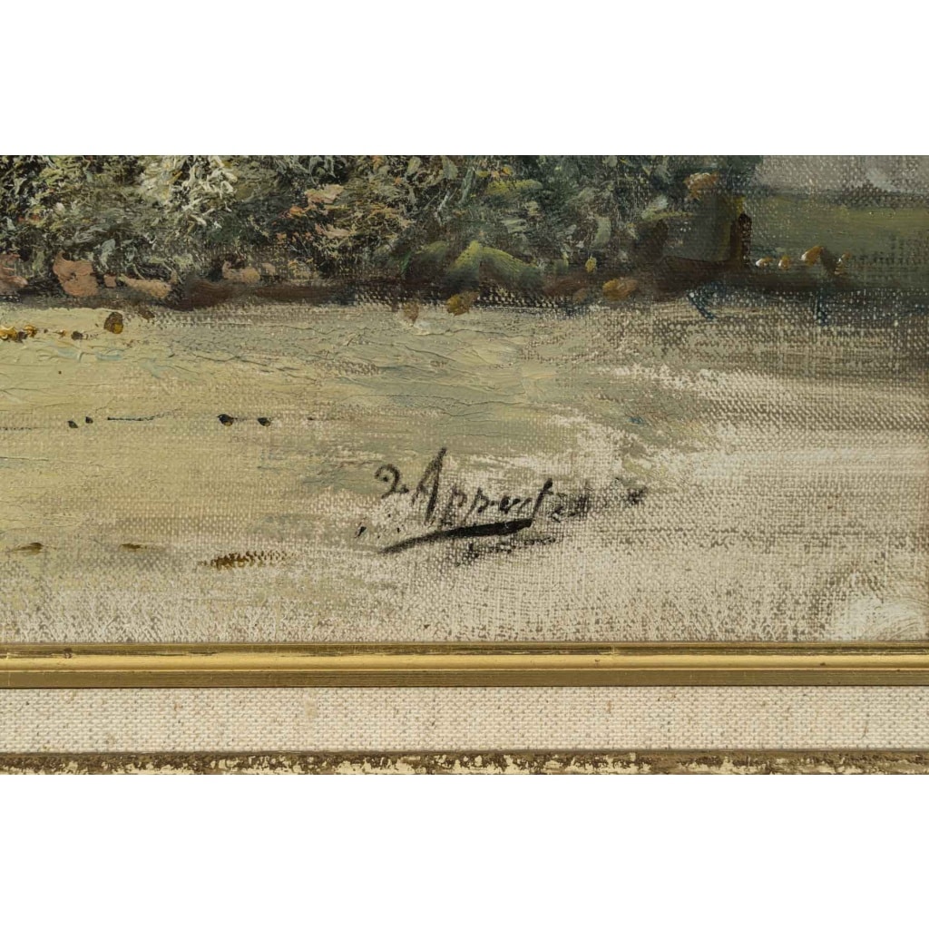 Une paire de tableaux paysages, Appert Georges | Biron 