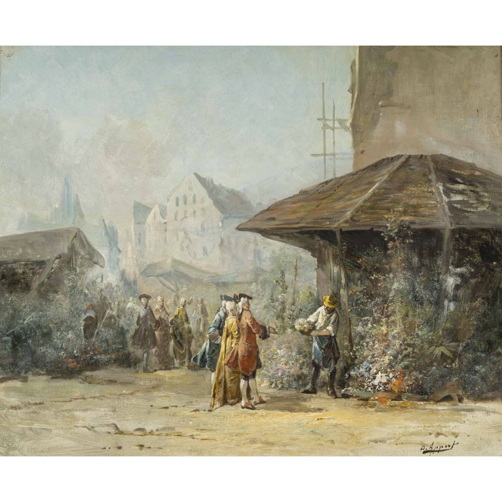 Une paire de tableaux paysages, Appert Georges | Biron 