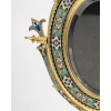 Miroir de table en bronze doré et émail cloisonné, période Napoléon III. | Biron 