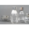 CHRISTOFLE/ BACCARAT – Ensemble de 5 flacons ART DECO circa 1930 | Biron 
