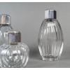 CHRISTOFLE/ BACCARAT – Ensemble de 5 flacons ART DECO circa 1930 | Biron 