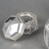 CHRISTOFLE/ BACCARAT – Ensemble de 5 flacons ART DECO circa 1930 | Biron 