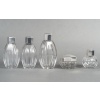 CHRISTOFLE/ BACCARAT – Ensemble de 5 flacons ART DECO circa 1930 | Biron 