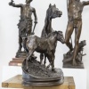 La Jument Normande Et Son Poulain , Pierre – Jules Mêne (1810-1879) | Biron 