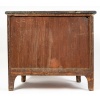 Commode d’époque Louis XV en Satiné, Bois de Rose et Bois Violette estampillée de Bon Durand | Biron 