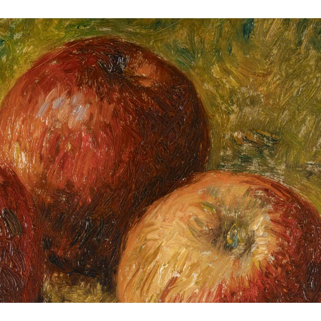 Henry LEROLLE (1848 – 1929) Nature morte aux pommes | Biron Henri Lerolle (1848-1929) Les pommes 3