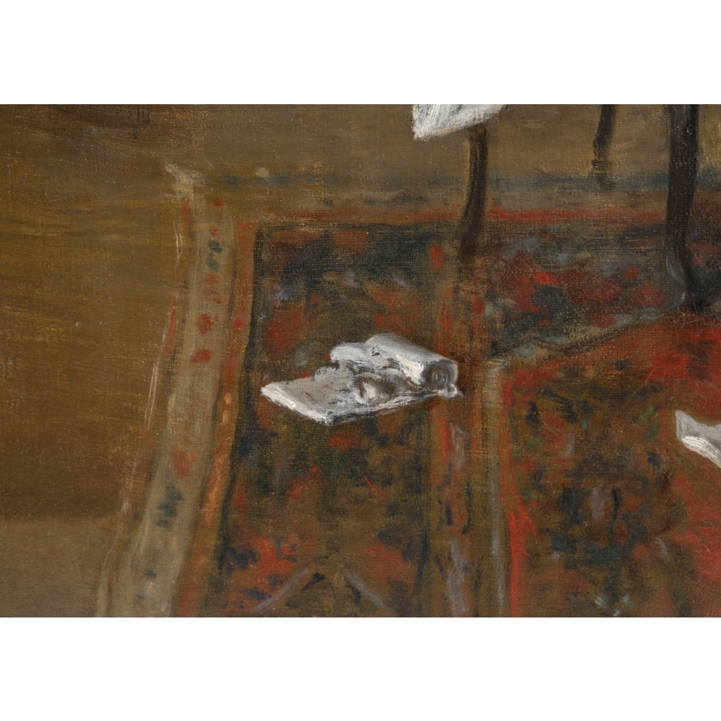 Henry LEROLLE (1848 – 1929) Mme Lerolle dans son intérieur | Biron Henry LEROLLE (1848 – 1929) Mme Lerolle dans son intérieur 7