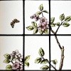 Vitrail vitraux scène lacustre signés L. Collinet (H195cm L192cm) | Biron 