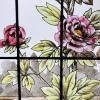 Vitrail vitraux scène lacustre signés L. Collinet (H195cm L192cm) | Biron 