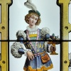 Vitraux les 4 saisons (H167cm L200cm) | Biron 