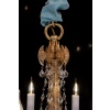Lustre en bronze ciselé et doré aux Attributs Révolutionnaire XIXème siècle | Biron 