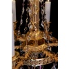 Lustre en bronze ciselé et doré aux Attributs Révolutionnaire XIXème siècle | Biron 