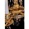 Lustre en bronze ciselé et doré aux Attributs Révolutionnaire XIXème siècle | Biron 