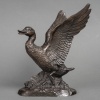 Sculpture – L’ Envol Du Canard , Irénée Félix René Rochard (1906-1984) – Bronze | Biron 