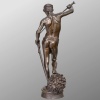 Sculpture – David Vainqueur De Goliath , Marius – Jean – Antonin Mercié (1845-1916) – Bronze | Biron 
