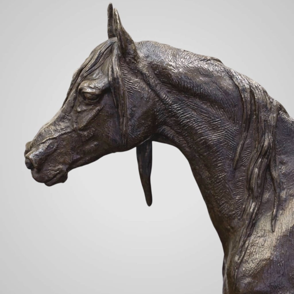 Sculpture – Jument Et Son Poulain , Christophe Fratin (1801-1864) – Bronze | Biron 