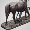 Sculpture – Jument Et Son Poulain , Christophe Fratin (1801-1864) – Bronze | Biron 