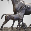 Sculpture – Jument Et Son Poulain , Christophe Fratin (1801-1864) – Bronze | Biron 