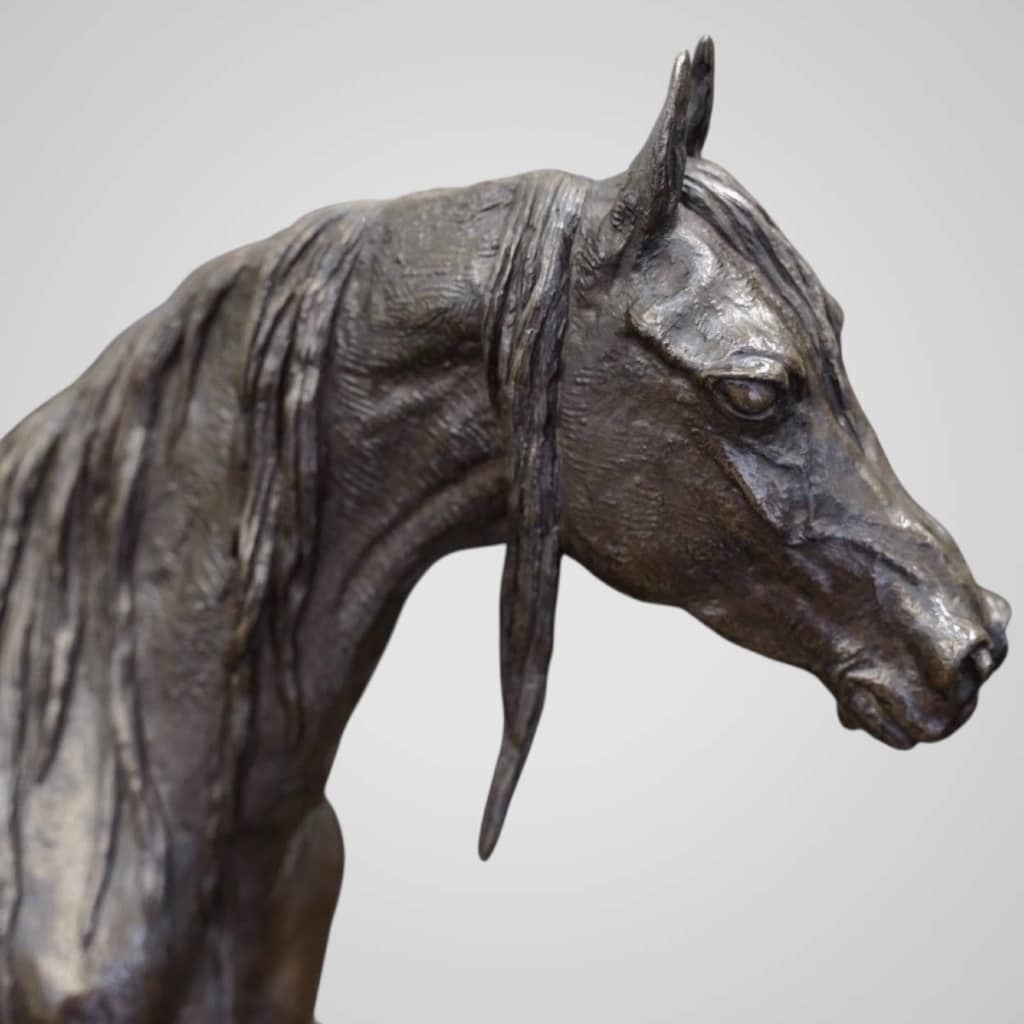 Sculpture – Jument Et Son Poulain , Christophe Fratin (1801-1864) – Bronze | Biron 