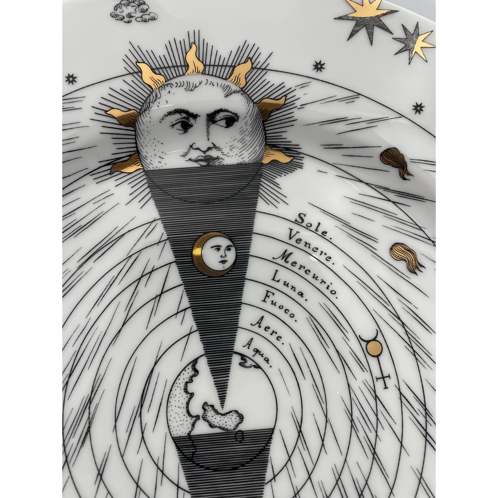 Assiette Astronomici par Fornasetti Milano | Biron 