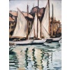 OTHON FRIESZ Emile Les voiles au port de Toulon en 1929 Huile sur toile signée et datée Certificat d’authenticité | Biron 