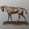 Sculpture – Cheval De Course , Pierre – Jules Mêne (1810-1879) – Bronze | Biron 