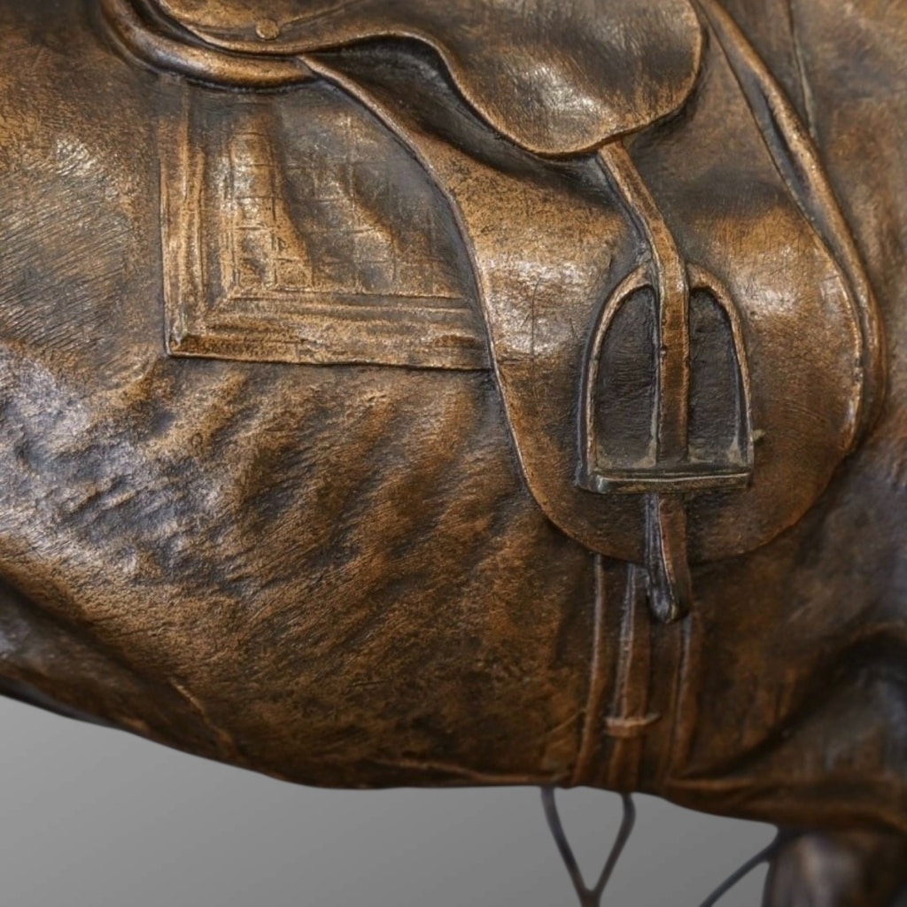 Sculpture – Cheval De Course , Pierre – Jules Mêne (1810-1879) – Bronze | Biron 