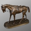 Sculpture – Cheval De Course , Pierre – Jules Mêne (1810-1879) – Bronze | Biron 
