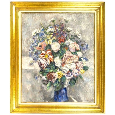 Le bouquet, Augustin CARRERA (1878-1952)